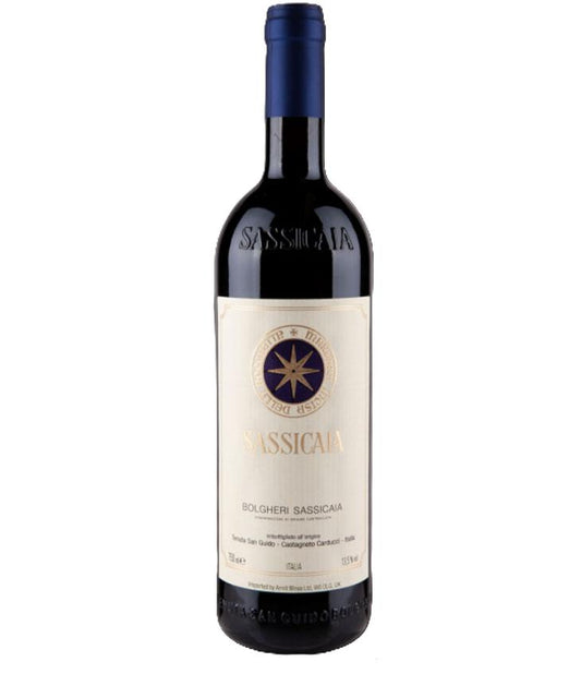 Sassicaia 2022 premium Italian red wine, Bolgheri DOC, by Tenuta San Guido winery